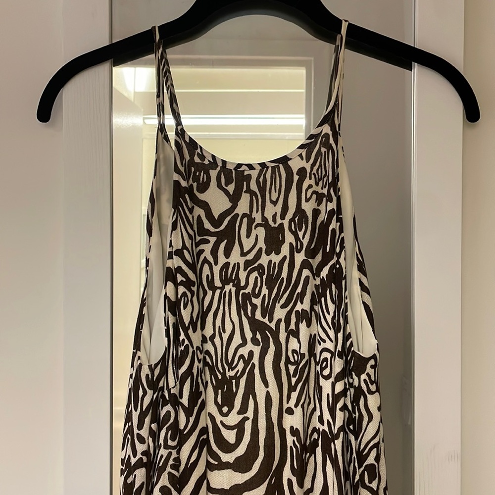 Lily Pulitzer zebra print maxi dress